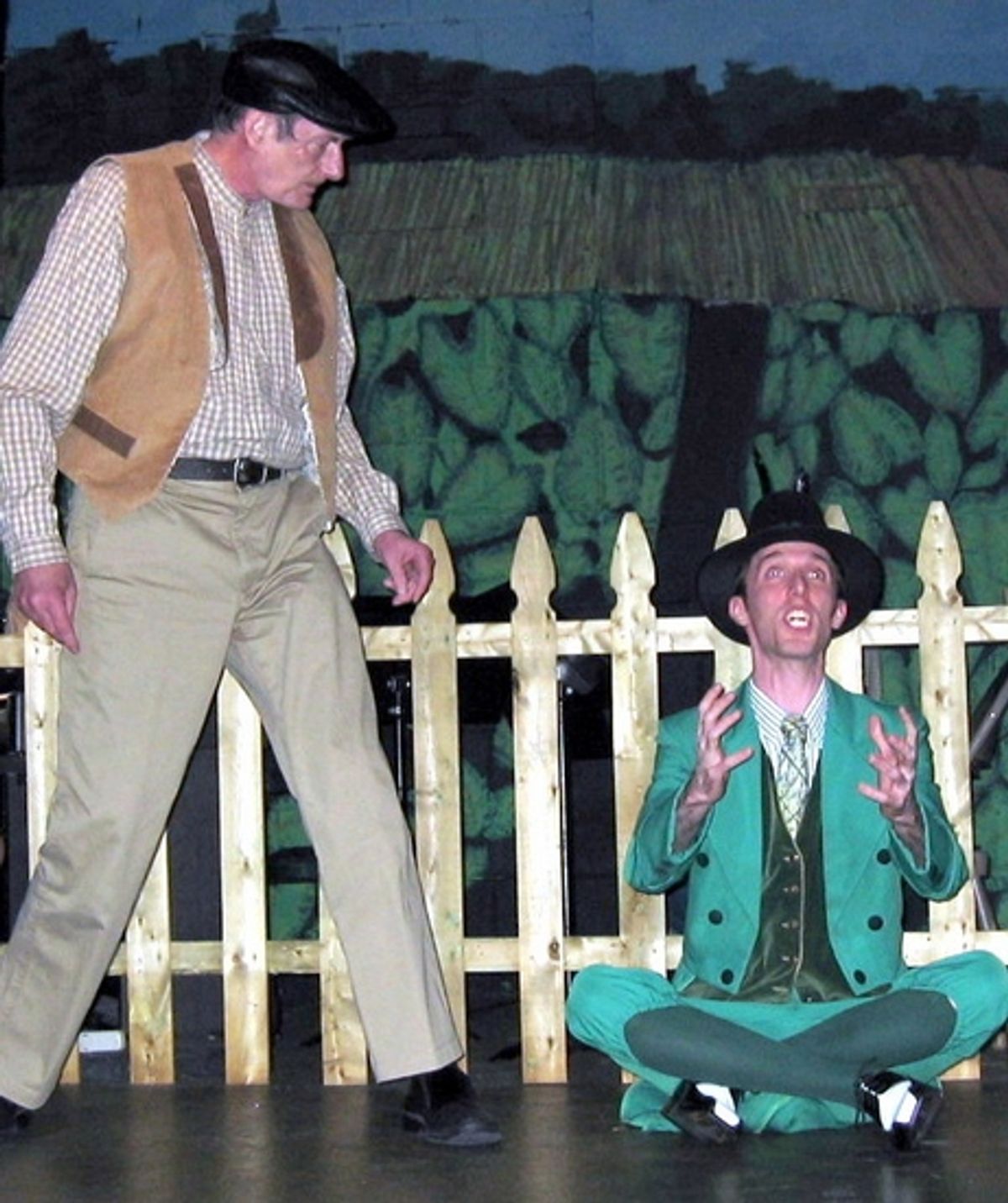 Mike Gearty and Joe Mattern at 