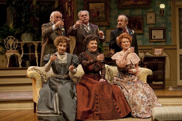 Peter Michael Goetz, Dennis Creaghan, Raye Birk, Patricia Conolly, Helen Carey, and L Photo