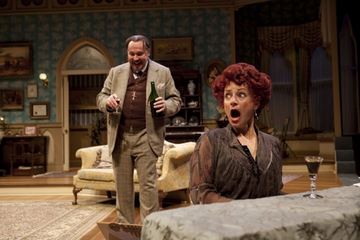 Colin McPhillamy and Sally Wingert at 