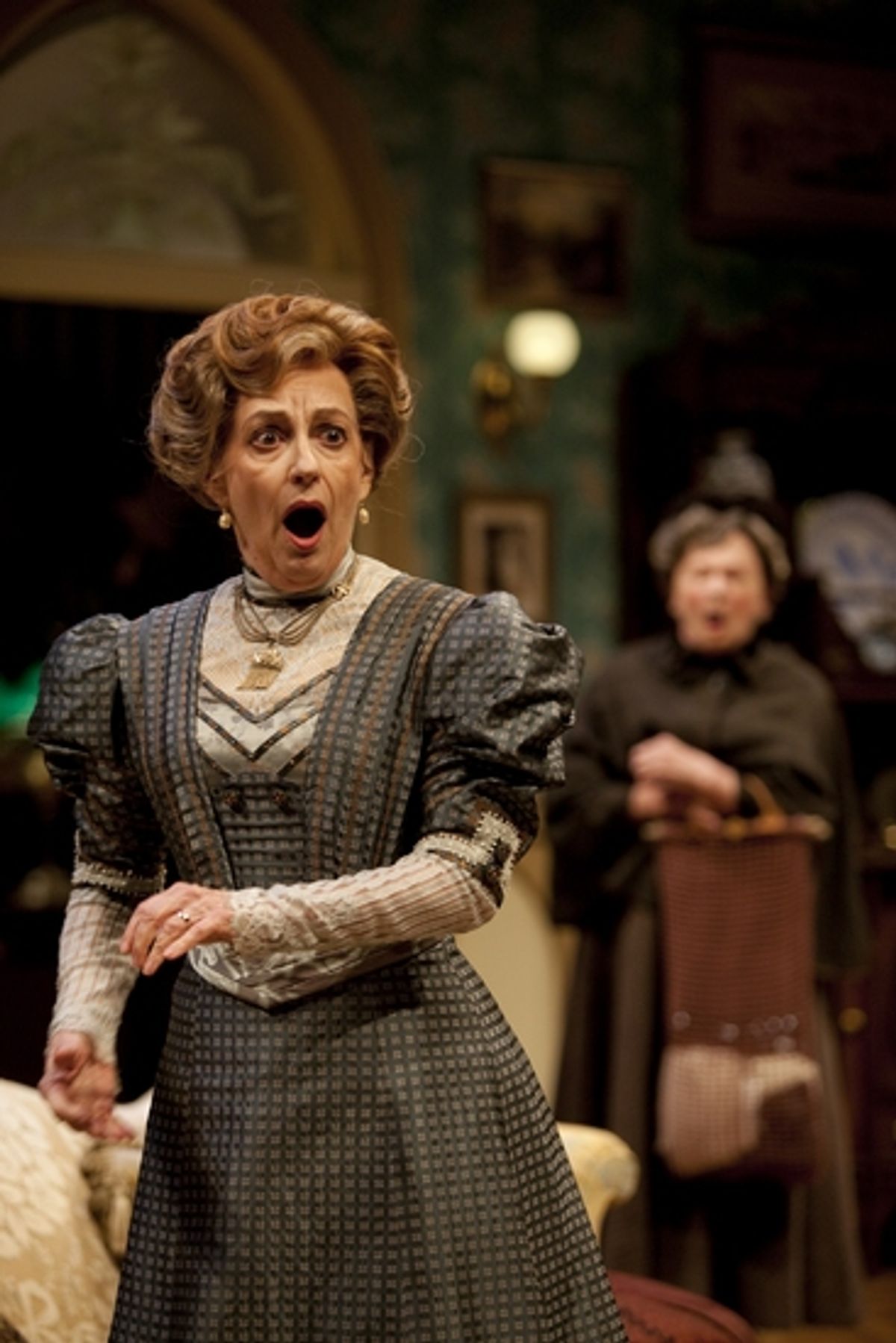 Patricia Conolly and Barbara Bryne at 