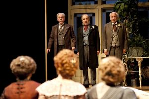 Dennis Creaghan, Raye Birk, and Peter Michael Goetz @ BroadwayWorld Dennis Creaghan, Raye Birk, and Peter Michael Goetz Photo