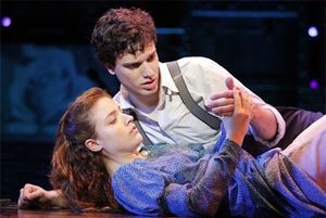 Christy Altomare and Jake Epstein @ BroadwayWorld Christy Altomare and Jake Epstein Photo