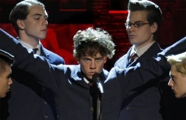 Anthony Lee Medina, Ben Moss, Blake Bashoff, Matt Shingledecker, and Andy Mientus Photo