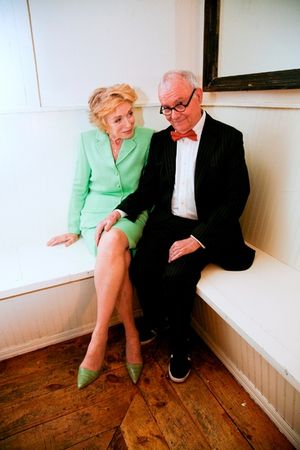 Holland Taylor and Buck Henry @ BroadwayWorld Holland Taylor and Buck Henry Photo