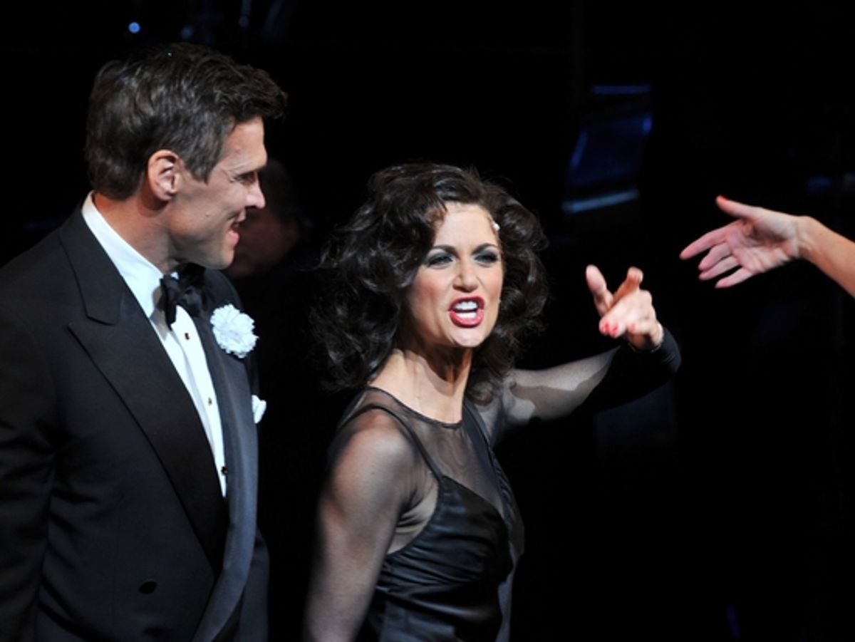 Brent Barrett and Samantha Harris at 