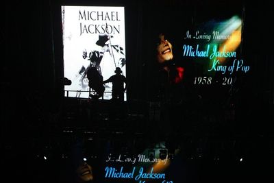 The Michael Jackson public memorial service held at Staples Center on July 7 Photo