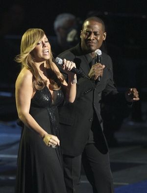 Mariah Carey and Trey Lorenz Photo