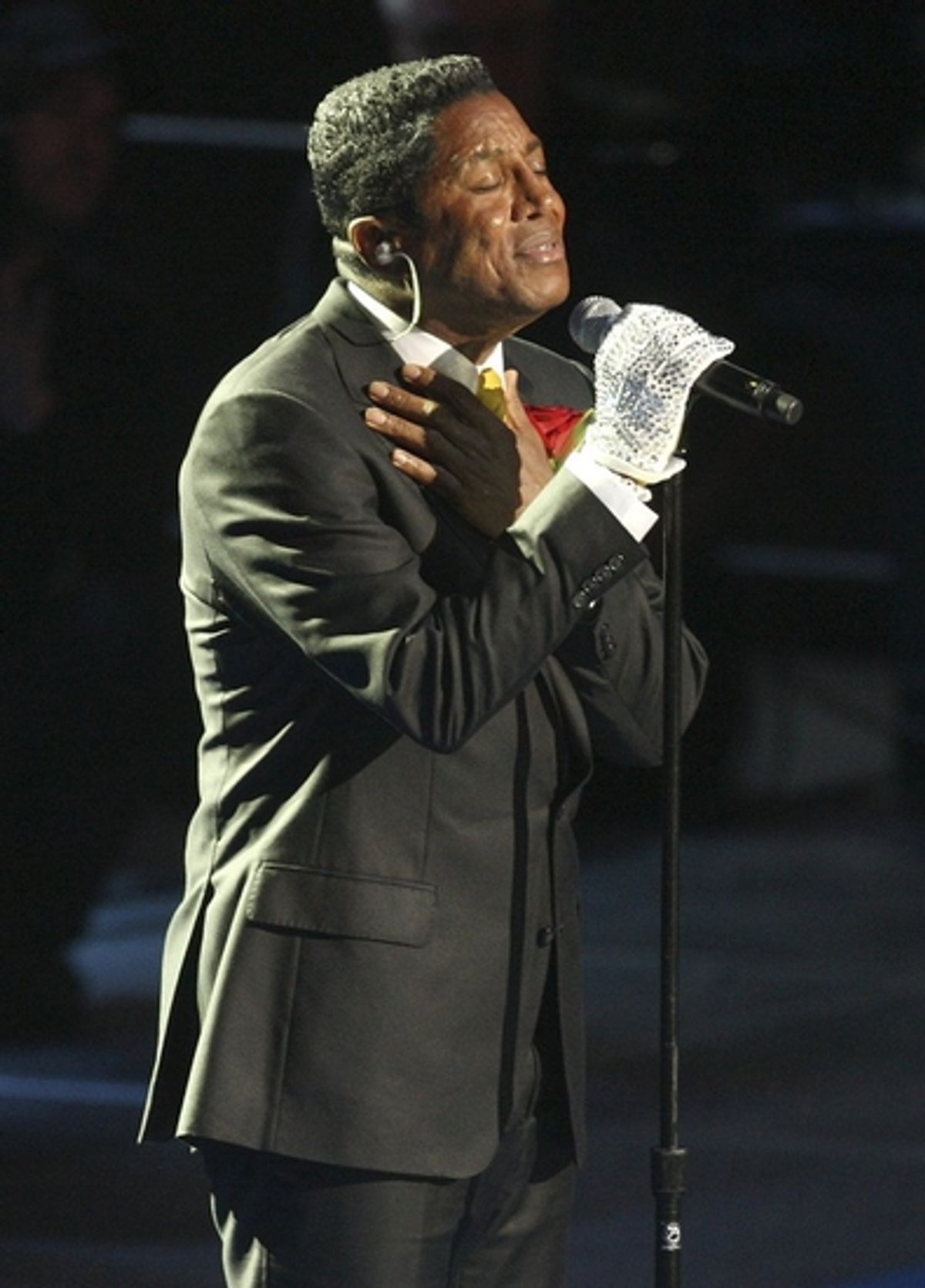 Jermaine Jackson at The Michael Jackson Public Memorial Service 