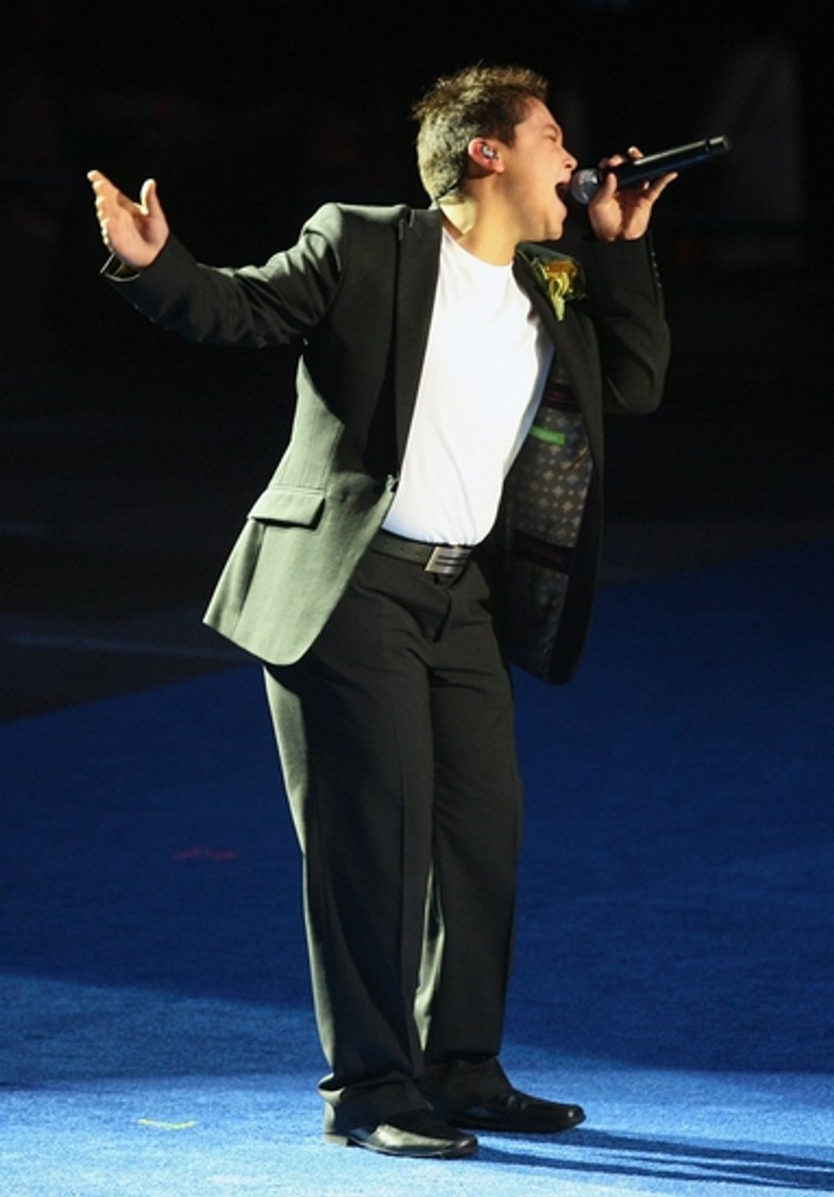 Shaheen Jafargholi at The Michael Jackson Public Memorial Service 