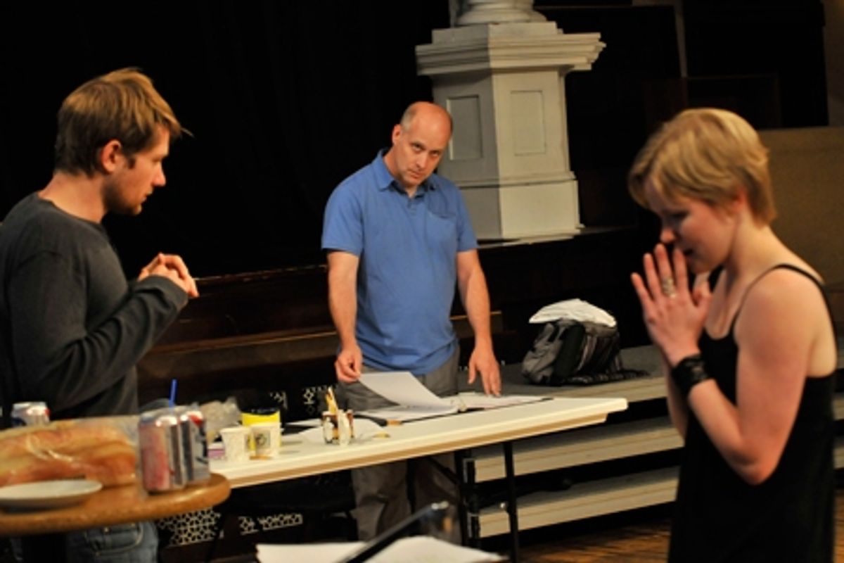 Eric Simonson with Erik Hellman and Kelly O'Sullivan at 