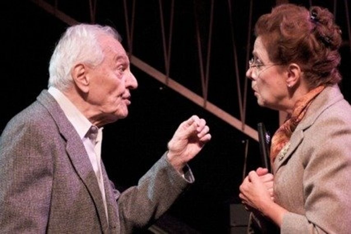 Joel Friedman and Louisa Flaningam at 