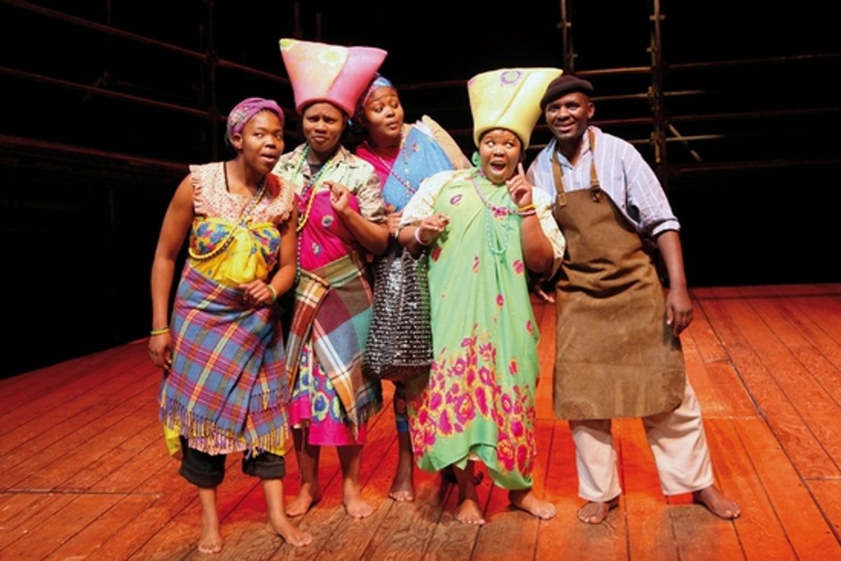 Lungelwa Mdekazi, Zolina Ngejane, Unathi Habe, Noluthando Domza Sishuba and Xolani Momo at 