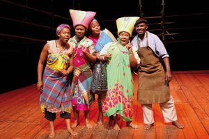 Lungelwa Mdekazi, Zolina Ngejane, Unathi Habe, Noluthando Domza Sishuba and Xolani Mo Photo