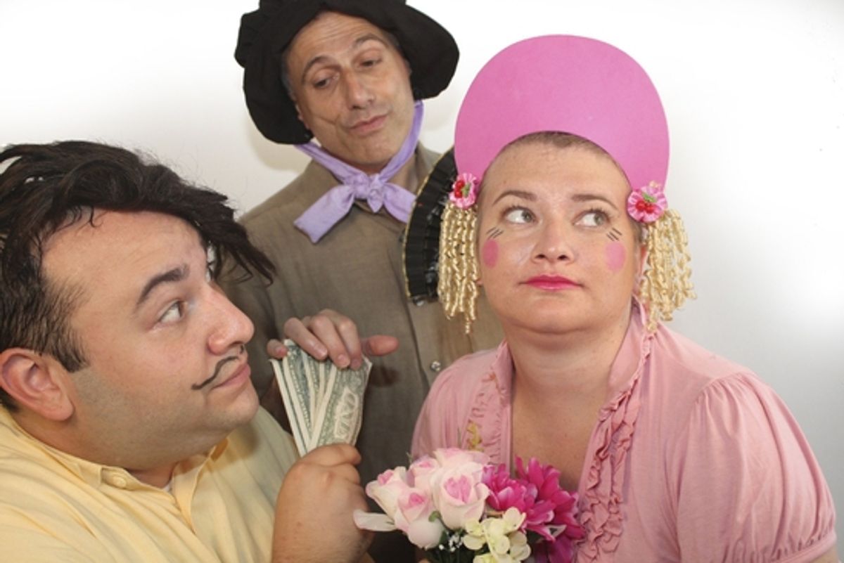 Michael Levinton, David Greenspan and Laura von Holt  at 