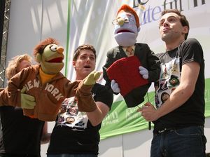 Jennifer Barnhart, Seth Rettberg, and Robert McClure @ BroadwayWorld Jennifer Barnhart, Seth Rettberg, and Robert McClure Photo