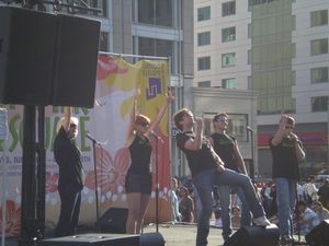 Nancy Opel, Celina Carvajal, Nick Cordero, Nicholas Rodriguez and Jonathan Root @ BroadwayWorld Nancy Opel, Celina Carvajal, Nick Cordero, Nicholas Rodriguez and Jonathan Root Photo