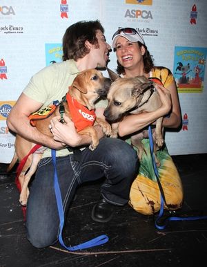 Andy Karl and Stephanie J. Block @ BroadwayWorld Andy Karl and Stephanie J. Block Photo