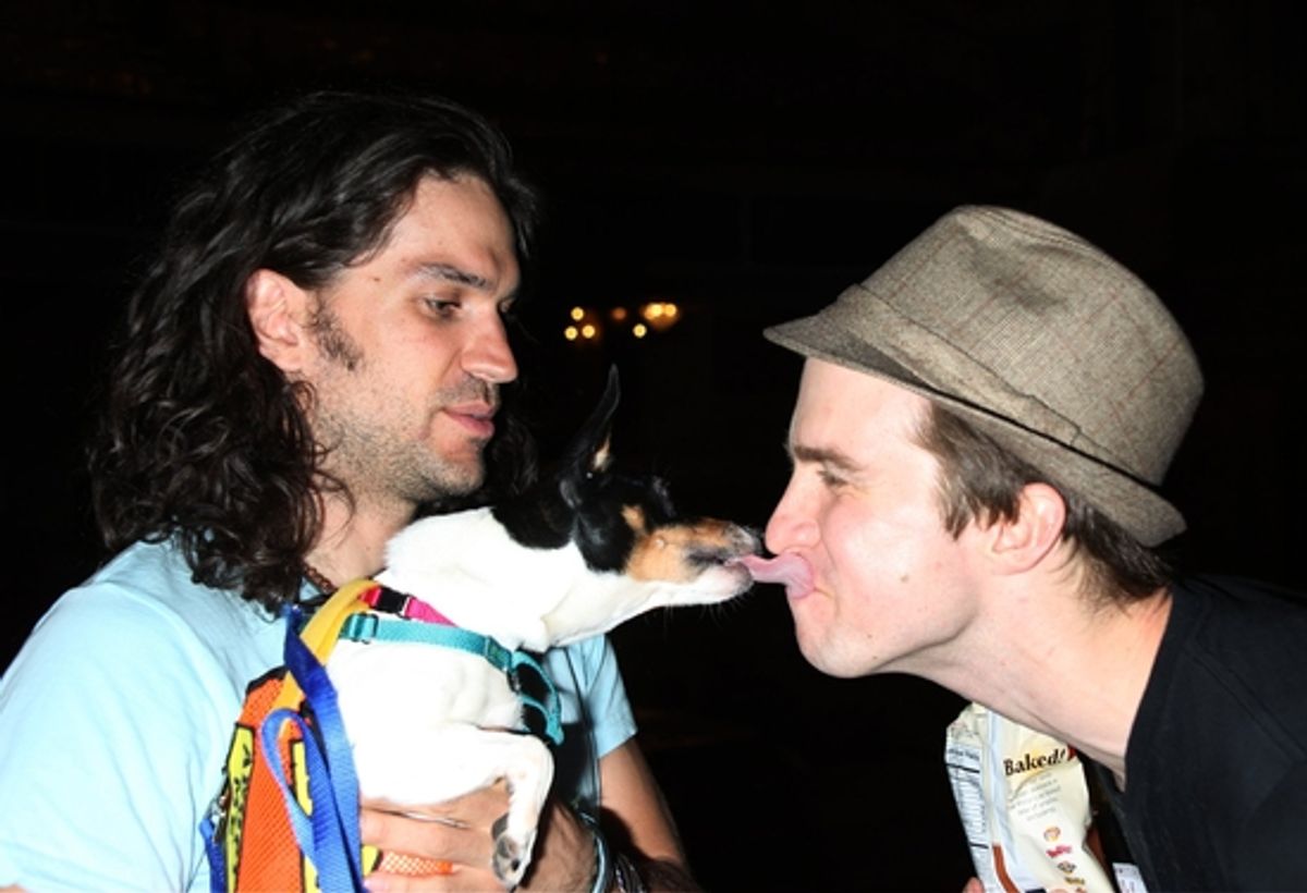 Will Swenson and Gavin Creel at 