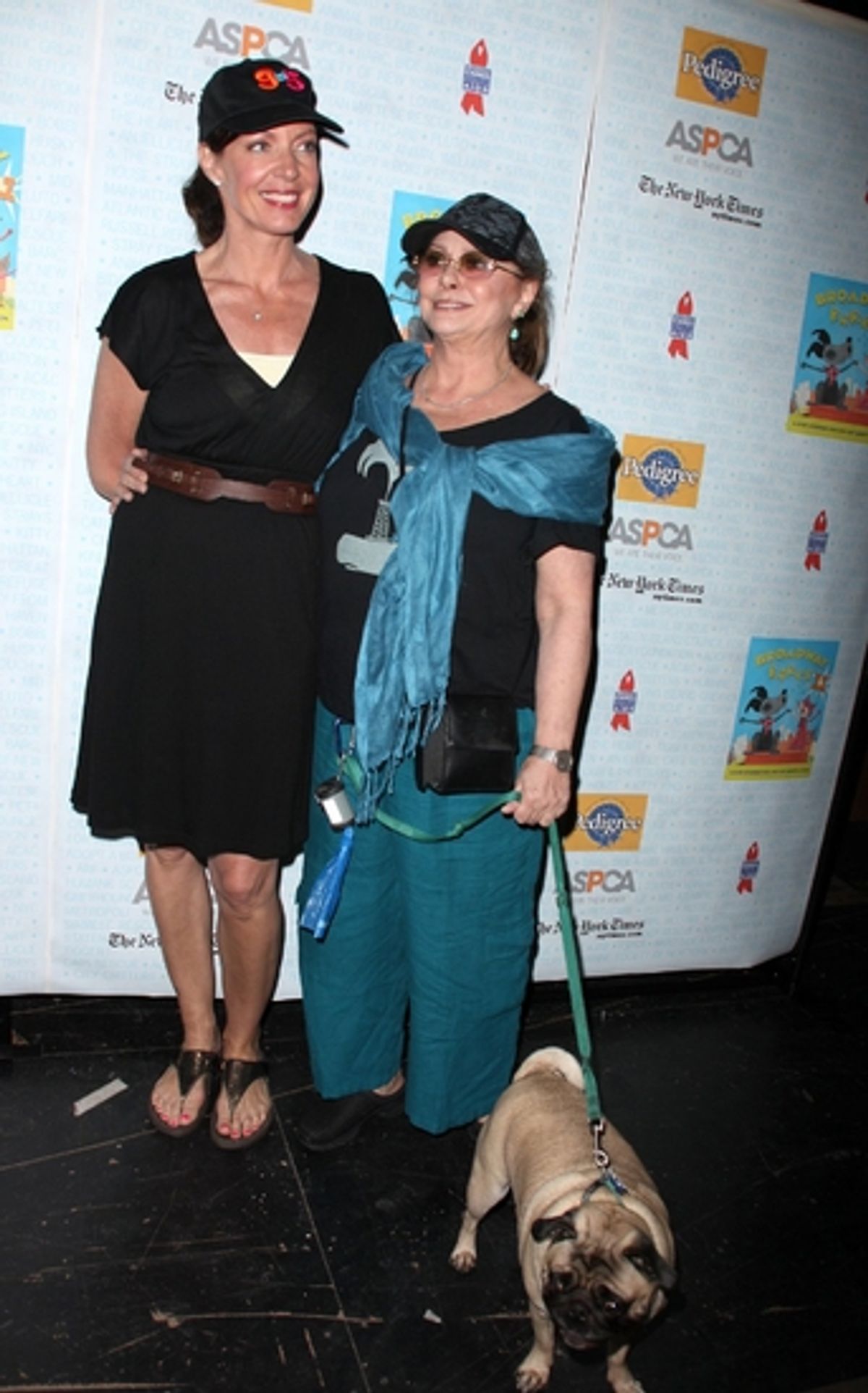 Allison Janney and Elizabeth Ashley at 