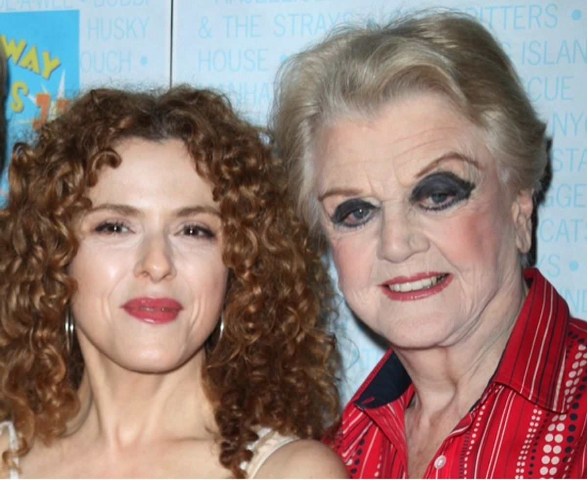Bernadette Peters and Angela Lansbury at 