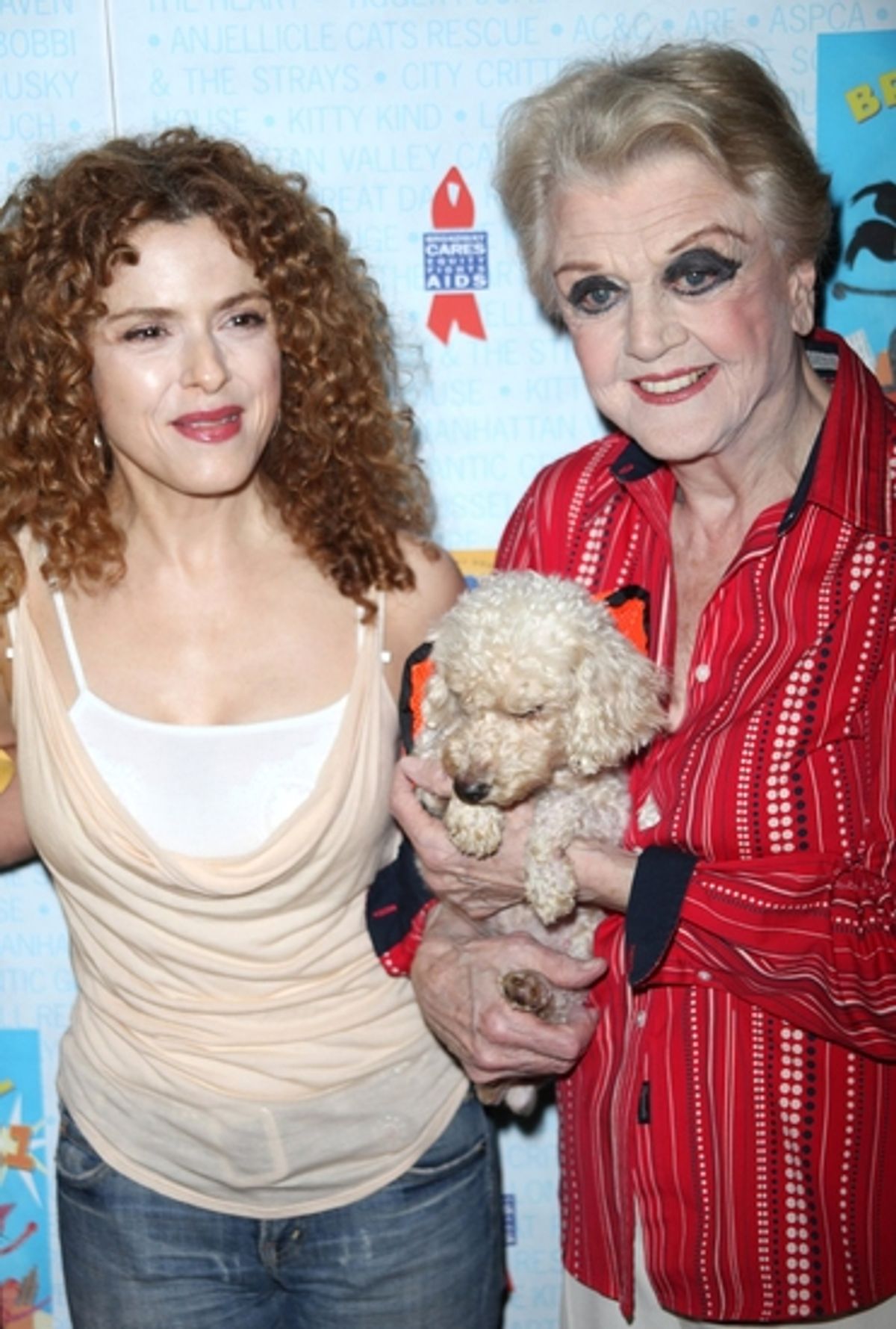 Bernadette Peters and Angela Lansbury at 