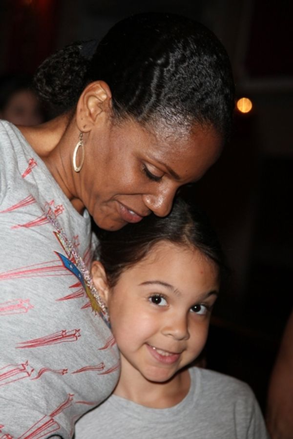 Audra McDonald and daughter Zoe Madeline Donovan Photo