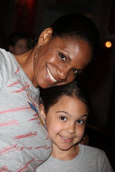 Audra McDonald and daughter Zoe Madeline Donovan Photo