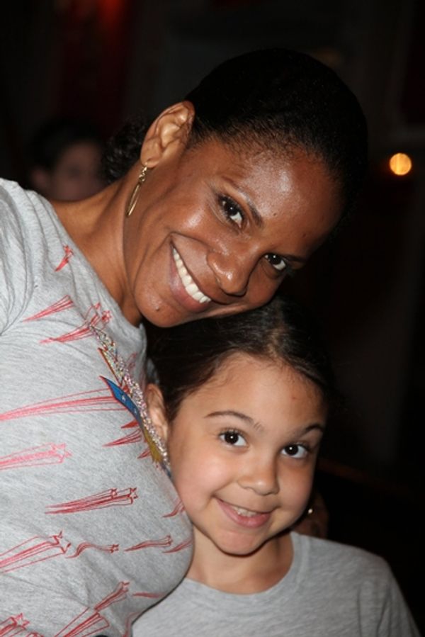 Audra McDonald and daughter Zoe Madeline Donovan Photo