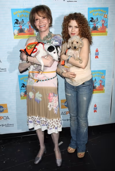 Mary Tyler Moore and Bernadette Peters Photo