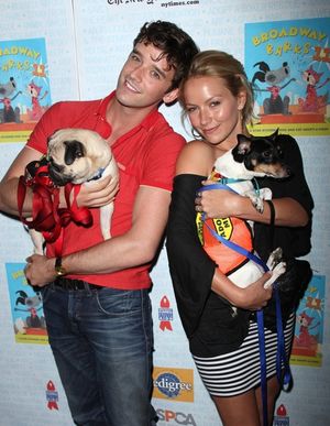 Michael Urie and Becki Newton @ BroadwayWorld Michael Urie and Becki Newton Photo