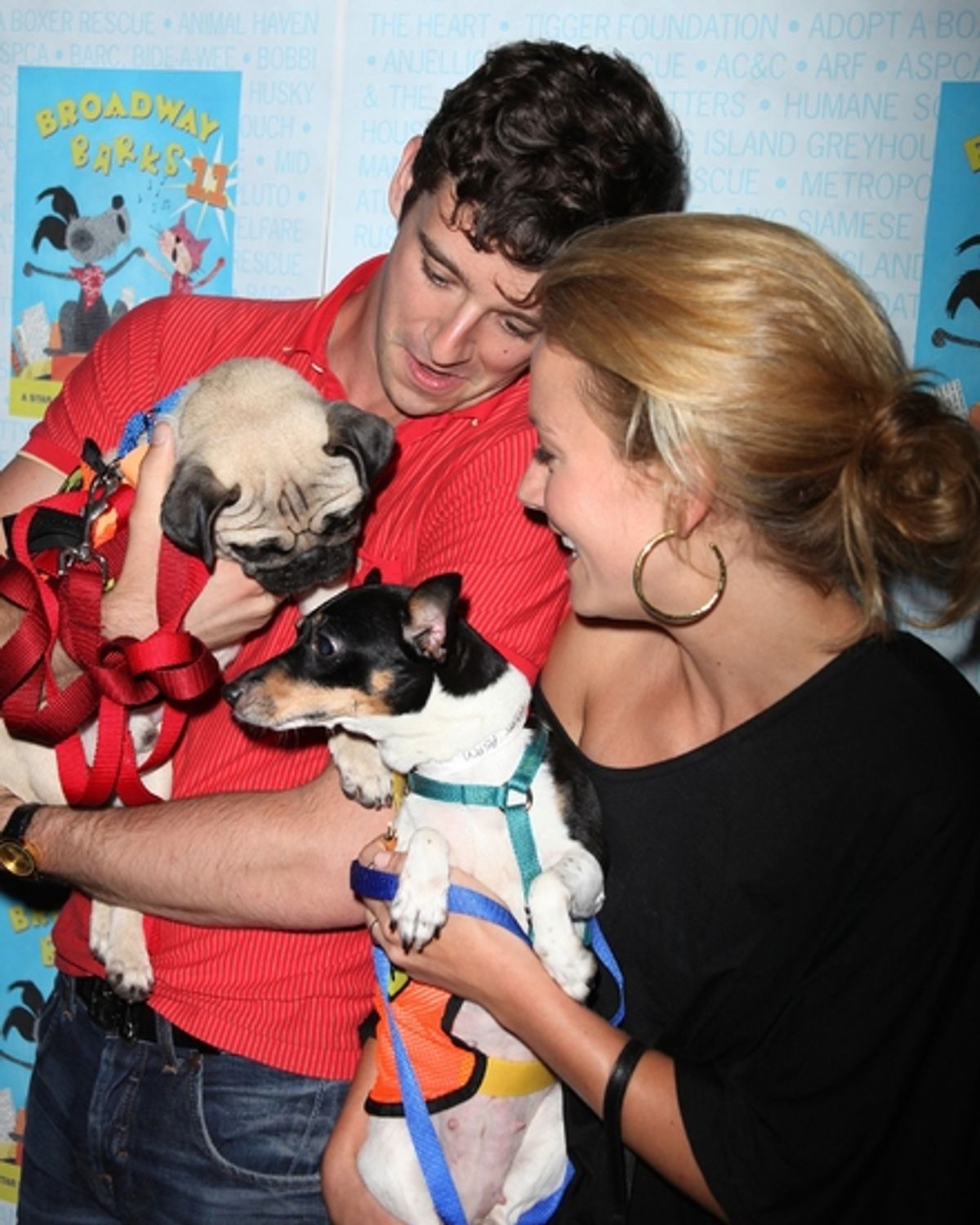 Michael Urie and Becki Newton at 