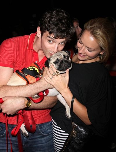 Michael Urie and Becki Newton Photo