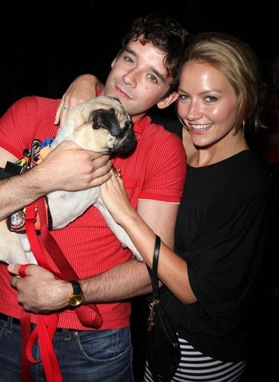 Michael Urie and Becki Newton Photo