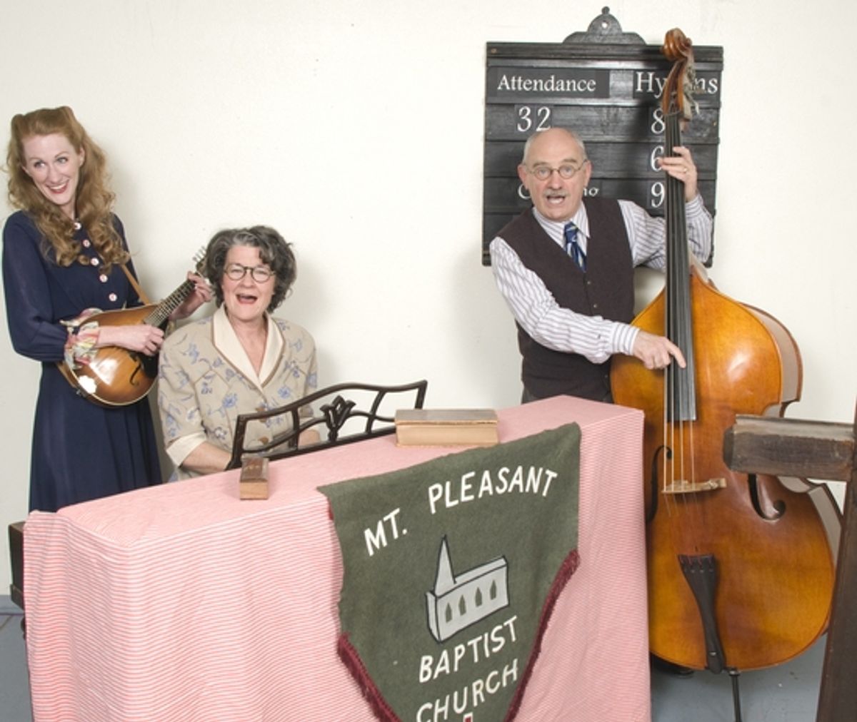 Candace Vance, Theresa Holmes and Edd Key at 