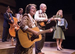 Theresa Holmes, Edd Key and Candace Vance (front); Brent Ashton and David Anthony Lew Photo
