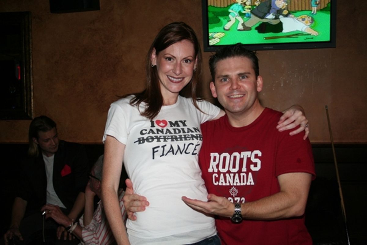 Whitney Manalio and Robert C. Creighton  at 