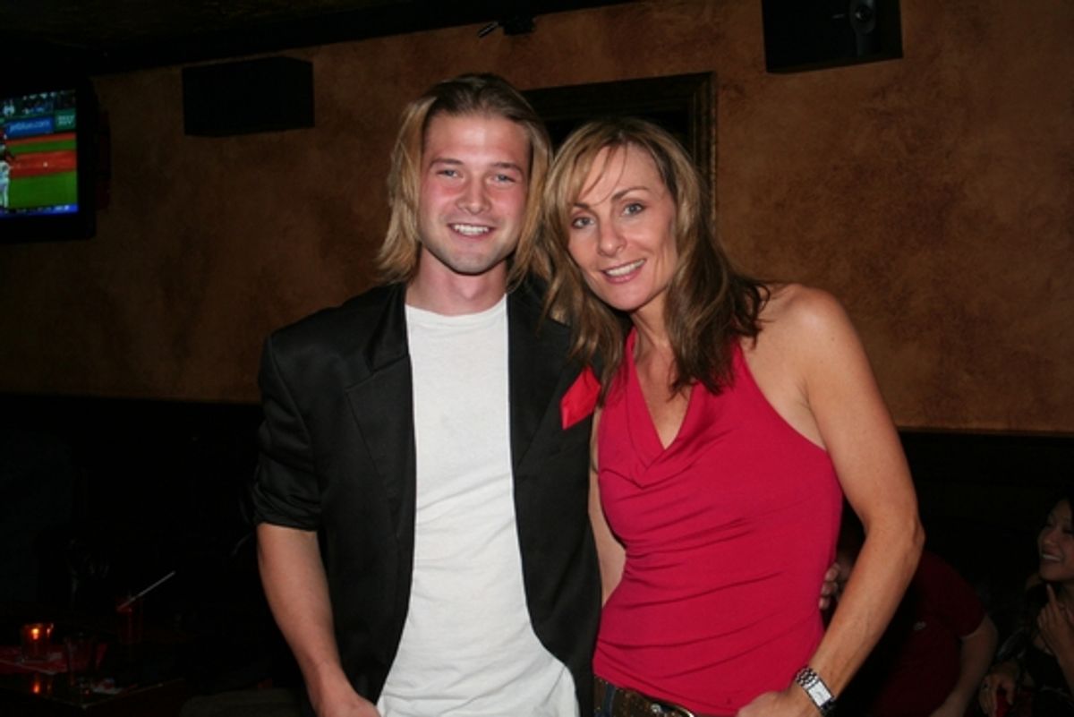 Brandon Ruckdashel and Judy McLane  at 