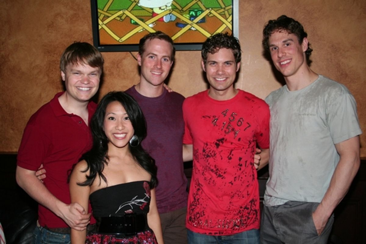 John Mara, Kay Trinidad, Bret Shuford, Drew Seeley and Stephen Hanna at 