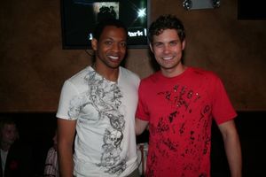 Derrick Baskin and Drew Seeley Photo