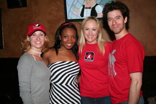 Melissa Lome, Amber Owens, Laura Schutter and Sam Strasfeld Photo