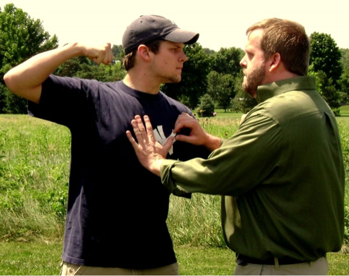 Sean Carlson and Scott Working at 