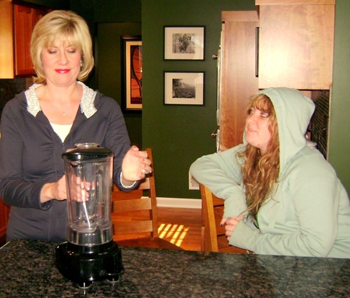 Sonia Keffer and Maddie Radcliff at 