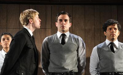 NATALIA ROLDAN, BEN HOLLANDSWORTH, FRANK De JULIO, and CARLO ALBAN Photo