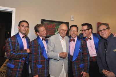 Carl Reiner, the Plaids and Stuart Ross Photo