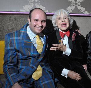 Suren M. Seron and Carol Channing @ BroadwayWorld Suren M. Seron and Carol Channing Photo