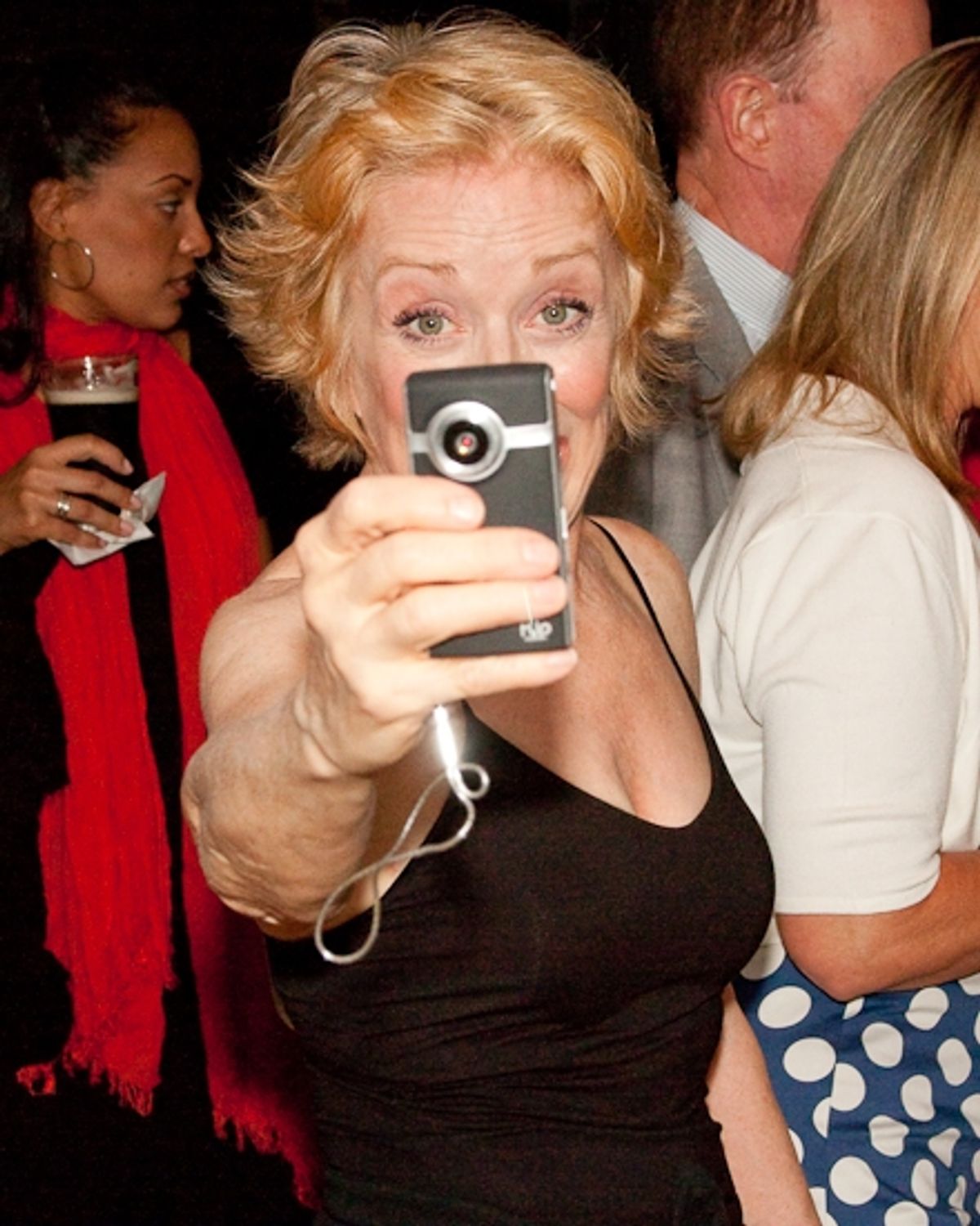 Holland Taylor 'Flips' me off at 