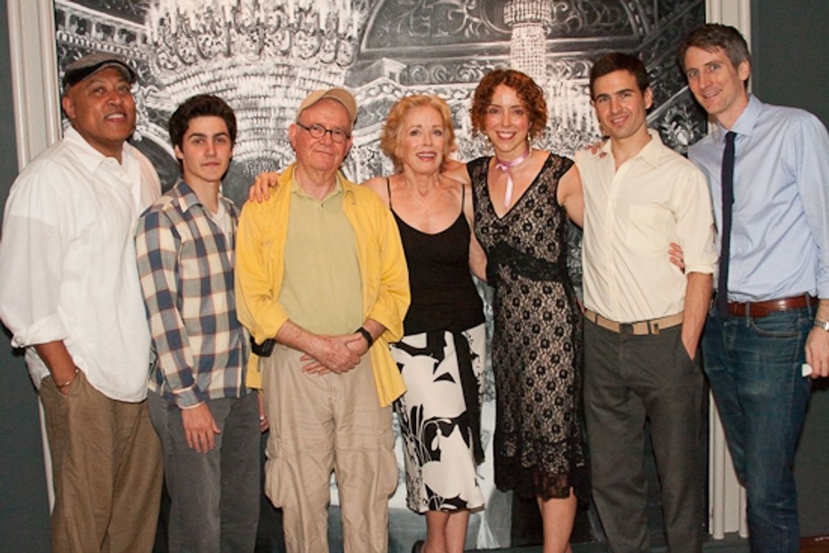 Keith Randolph Smith, David Rosenblatt, Buck Henry, Holland Taylor, Lisa Ebersole, Haskell King, and Director Andrew Grosso at 