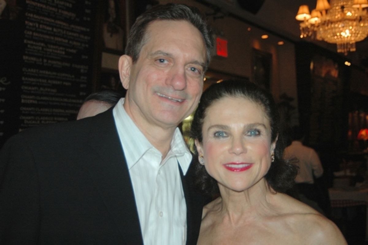 Martin Vidnovic and Tovah Feldshuh at 