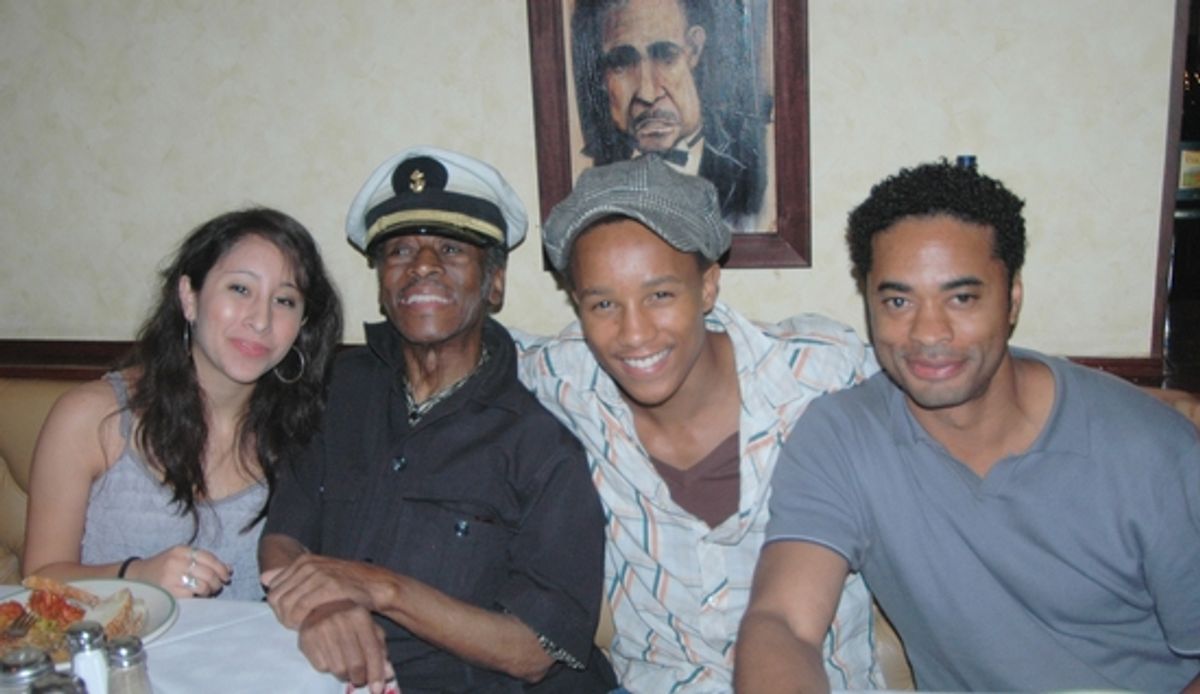 Sarah Reich, Harold Cromer, Kendrick Jones and Destan Owens at 