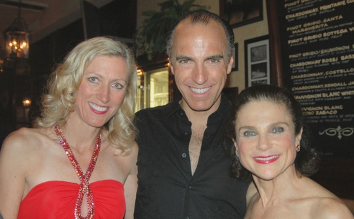 Stacia Teele, William Michals and Tovah Feldshuh at 